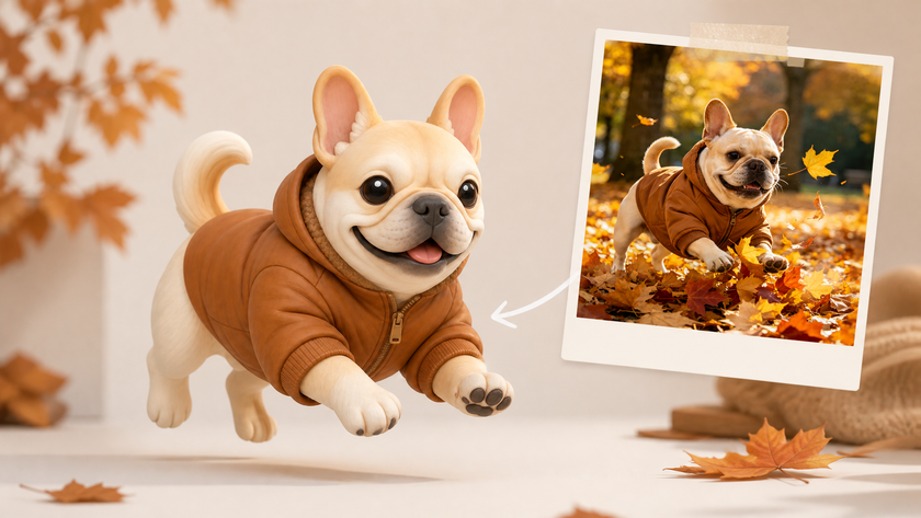 When a Furry Friend Crosses the Rainbow Bridge: Use a Single Photo to Create a Tangible 3D Pet Model