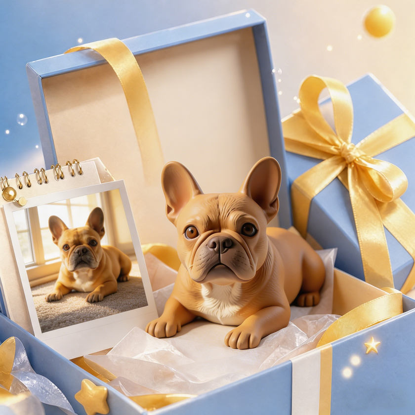 French Bulldog Figurine