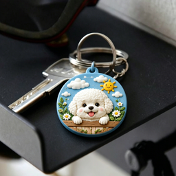 Custom Pet 3D Keychain