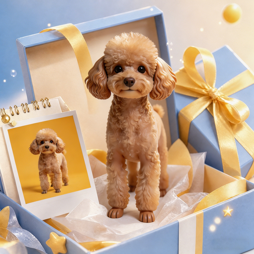 Poodle Figurine