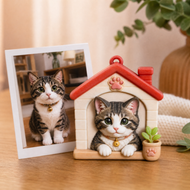 Custom Pet 3D Keychain
